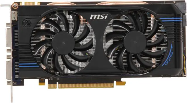 Alt view image 3 of 6 - MSI GeForce GTX 560 Ti (Fermi) 1GB GDDR5 PCI Express 2.0 x16 SLI Support Graphics Card N560GTX-Ti-M2D1GD5/OC