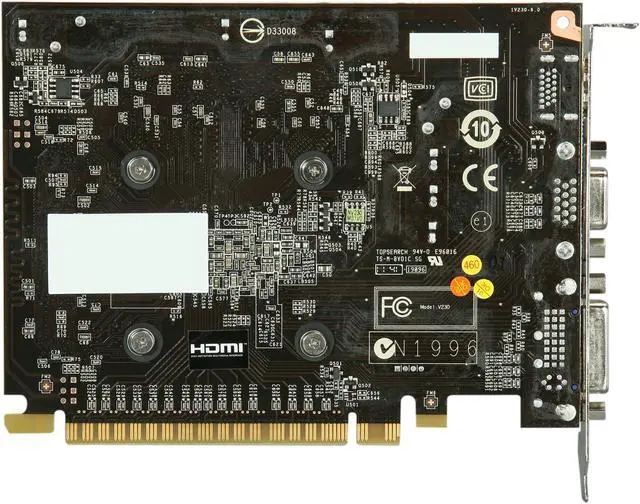 Alt view image 4 of 5 - MSI GeForce GT 430 (Fermi) 2GB DDR3 PCI Express 2.0 x16 Graphics Card N430GT-MD2GD3/OC
