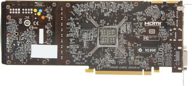 Alt view image 4 of 6 - MSI Radeon HD 7970 3GB GDDR5 PCI Express 3.0 x16 CrossFireX Support Graphics Card R7970-2PMD3GD5/OC