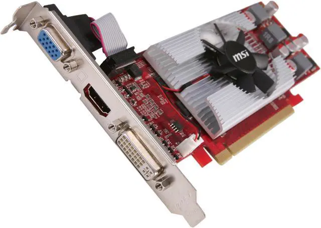 Main image of MSI GeForce GT 220 1GB DD3 PCI Express 2.0 x16 Low Profile Ready Graphics Card N220GT-MD1GD3/LP