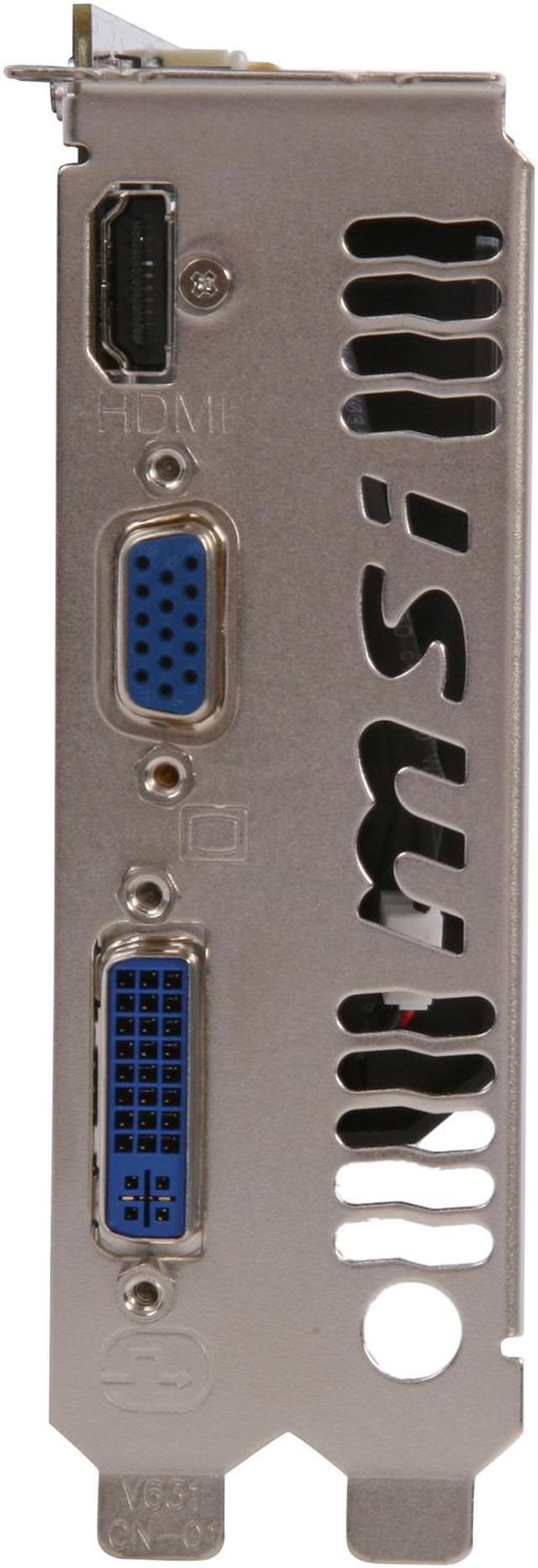 Alt view image 2 of 5 - MSI Radeon HD 6670 1GB DDR3 PCI Express 2.1 x16 Graphics Card R6670-MD1GD3