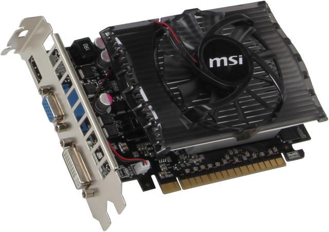 MSI GeForce GT 730 Fermi DDR3 128-bit 2GB DirectX 12 (N730 2GD3V3) 