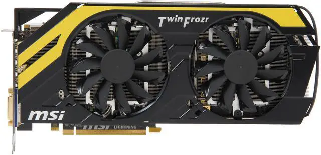 Alt view image 3 of 6 - MSI Radeon HD 7970 3GB GDDR5 PCI Express 3.0 x16 CrossFireX Support Graphics Card R7970 Lightning