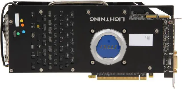 Alt view image 4 of 6 - MSI Radeon HD 7970 3GB GDDR5 PCI Express 3.0 x16 CrossFireX Support Graphics Card R7970 Lightning