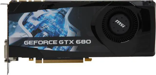 Alt view image 3 of 6 - MSI GeForce GTX 680 2GB GDDR5 PCI Express 3.0 x16 SLI Support Graphics Card N680GTX-PM2D2GD5