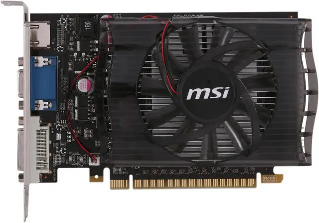 Alt view image 3 of 5 - MSI GeForce GT 630 4GB DDR3 PCI Express 2.0 x16 Graphics Card N630GT-MD4GD3