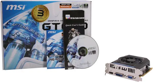 Alt view image 5 of 5 - MSI GeForce GT 640 1GB DDR3 PCI Express 3.0 x16 Graphics Card N640GT-MD1GD3