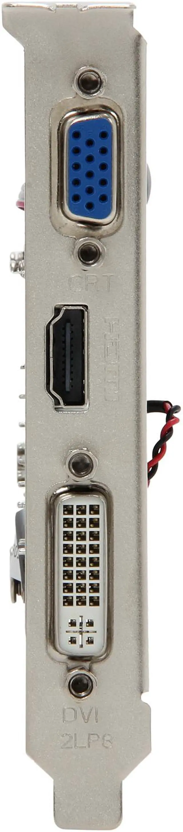 Alt view image 2 of 5 - MSI GeForce GT 610 2GB DDR3 PCI Express 2.0 x16 Low Profile Ready Graphics Card N610GT-MD2GD3/LP