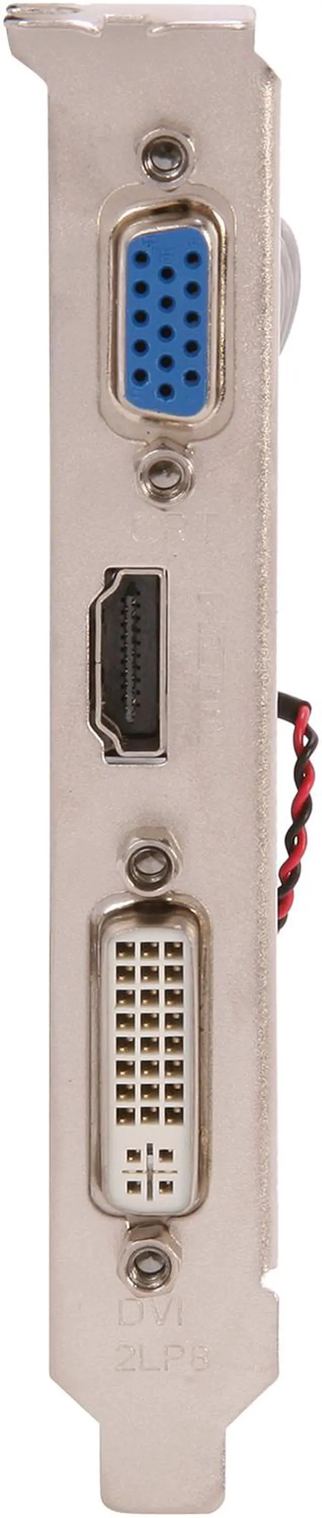 Alt view image 2 of 5 - MSI GeForce GT 610 1GB DDR3 PCI Express 2.0 x16 Graphics Card N610GT-MD1GD3/LP