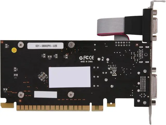 Alt view image 4 of 5 - MSI GeForce GT 610 1GB DDR3 PCI Express 2.0 x16 Graphics Card N610GT-MD1GD3/LP