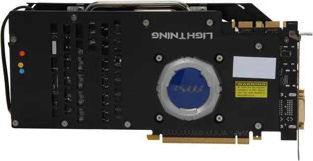 Alt view image 4 of 6 - MSI GeForce GTX 680 2GB GDDR5 PCI Express 3.0 x16 SLI Support Graphics Card N680GTX Lightning