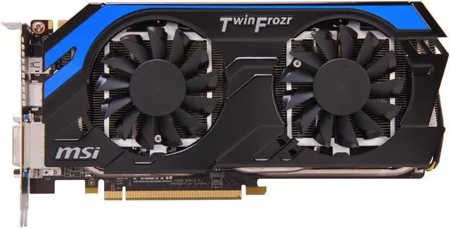 Alt view image 3 of 6 - MSI N660TI PE 2GD5 G-SYNC Support GeForce GTX 660 Ti 2GB 192-Bit GDDR5 PCI Express 3.0 x16 HDCP Ready SLI Support Video Card