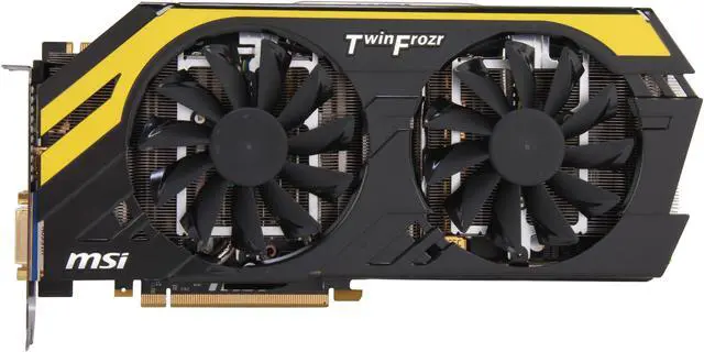 Alt view image 3 of 6 - MSI GeForce GTX 680 2GB GDDR5 PCI Express 3.0 x16 SLI Support Graphics Card N680 PE 2GD5/OC