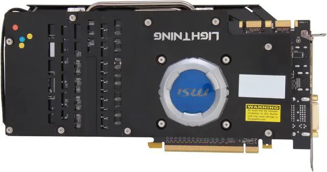 Alt view image 4 of 6 - MSI GeForce GTX 680 2GB GDDR5 PCI Express 3.0 x16 SLI Support Graphics Card N680 PE 2GD5/OC