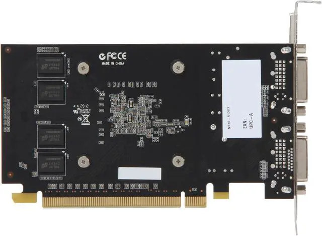 Alt view image 4 of 5 - MSI GeForce 210 512MB GDDR2 PCI Express 2.0 x16 Graphics Card N210-512D2