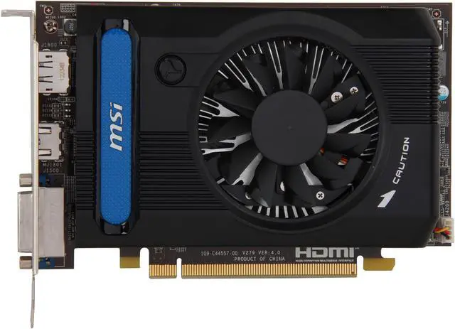 Alt view image 3 of 5 - MSI Radeon HD 7750 2GB DDR3 PCI Express 3.0 x16 Graphics Card R7750-PMD2GD3