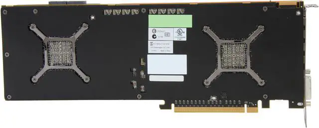 Alt view image 4 of 6 - MSI Radeon HD 7990 6GB GDDR5 PCI Express 3.0 x16 CrossFireX Support Graphics Card R7990-6GD5