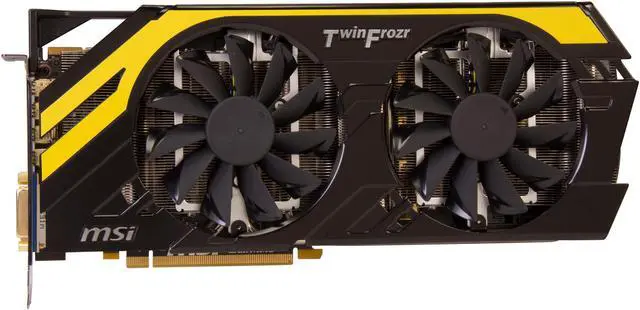 Alt view image 3 of 6 - MSI Radeon HD 7970 GHz Edition 3GB GDDR5 PCI Express 3.0 x16 CrossFireX Support Graphics Card R7970 LIGHTNING BE