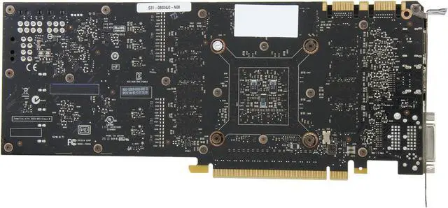 Alt view image 4 of 6 - MSI GeForce GTX 780 3GB GDDR5 PCI Express 3.0 SLI Support Graphics Card N780-3GD5
