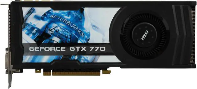 Alt view image 3 of 6 - MSI N770-2GD5/OC G-SYNC Support GeForce GTX 770 2GB 256-Bit GDDR5 PCI Express 3.0 x16 HDCP Ready SLI Support Video Card