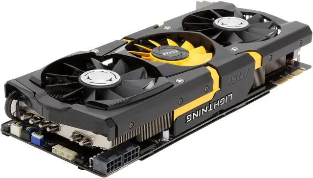 Alt view image 5 of 6 - MSI N780 LIGHTNING G-SYNC Support GeForce GTX 780 3GB 384-Bit GDDR5 PCI Express 3.0 HDCP Ready SLI Support Video Card