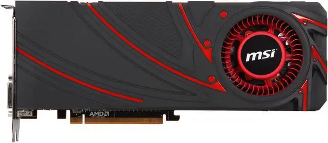 Alt view image 3 of 6 - MSI Radeon R9 290X Graphics Card R9 290X 4GD5