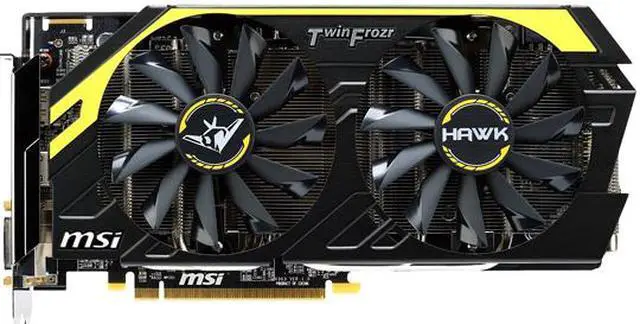 Alt view image 5 of 15 - MSI Radeon R9 270X 2GB GDDR5 PCI Express 3.0 CrossFireX Support Graphics Card R9 270X HAWK
