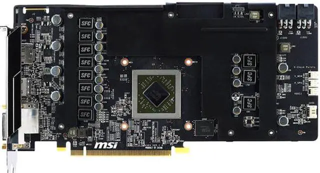 Alt view image 9 of 15 - MSI Radeon R9 270X 2GB GDDR5 PCI Express 3.0 CrossFireX Support Graphics Card R9 270X HAWK