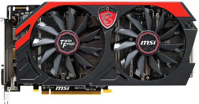 Alt view image 4 of 7 - MSI Radeon R9 270X 2GB GDDR5 PCI Express 3.0 x16 CrossFireX Support Graphics Card R9 270X GAMING 2G