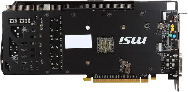 Alt view image 4 of 6 - MSI Radeon R9 290X GAMING 4GB 512-bit GDDR5 PCI Express 3.0 x16 HDCP Ready CrossFireX Support Video Card