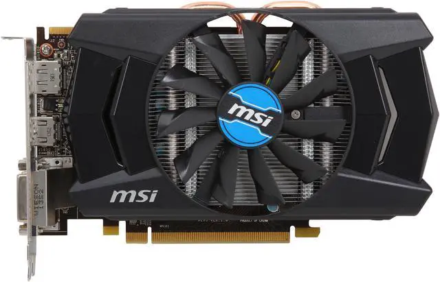 Alt view image 3 of 6 - MSI R7 260 1GD5 OC 1GB 128-Bit GDDR5 PCI Express 3.0 x16 HDCP Ready CrossFireX Support Video Card