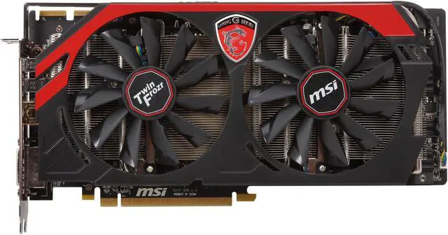 Alt view image 4 of 6 - MSI R9 280X GAMING 6GB 384-Bit GDDR5 PCI Express 3.0 HDCP Ready CrossFireX Support Video Card