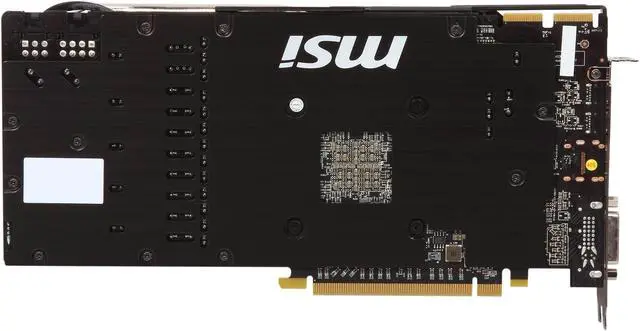 Alt view image 5 of 6 - MSI R9 280X GAMING 6GB 384-Bit GDDR5 PCI Express 3.0 HDCP Ready CrossFireX Support Video Card