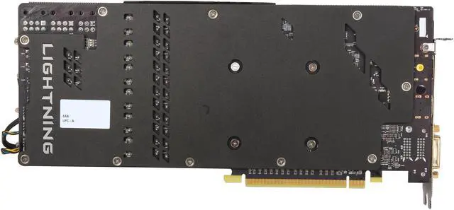 Alt view image 4 of 6 - MSI R9 290X LIGHTNING 4GB 512-Bit GDDR5 PCI Express 3.0 HDCP Ready CrossFireX Support Video Card