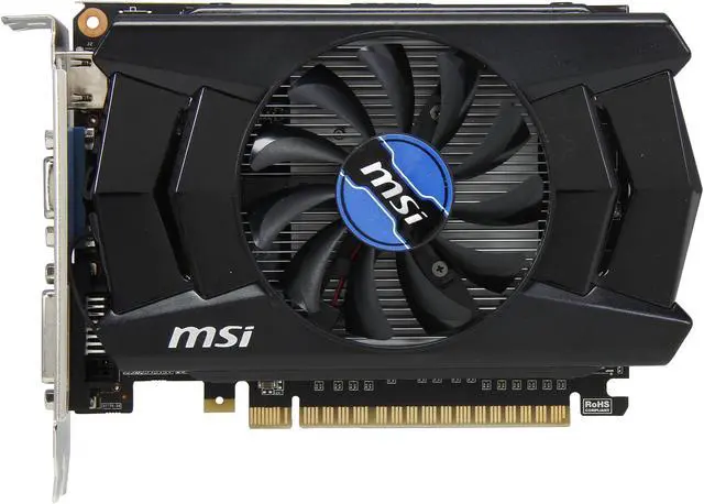 Alt view image 3 of 5 - MSI GeForce GT 740 2GB GDDR5 PCI Express 3.0 Graphics Card N740-2GD5