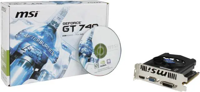 Alt view image 5 of 5 - MSI GeForce GT 740 2GB GDDR5 PCI Express 3.0 Graphics Card N740-2GD5