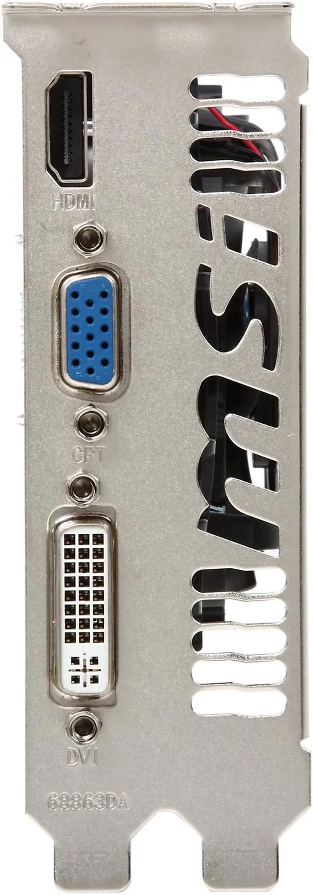 Alt view image 2 of 5 - MSI GeForce GT 730 2GB DDR3 PCI Express 2.0 Graphics Card N730-2GD3