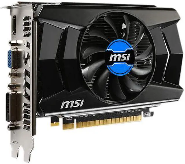 Alt view image 3 of 5 - MSI GeForce GT 740 2GB DDR3 PCI Express 3.0 x16 Plug-in Card Graphics Card N740-2GD3