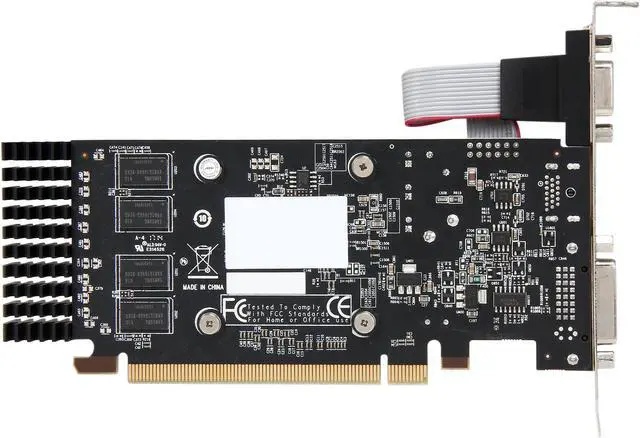 Alt view image 4 of 5 - MSI Radeon R5 230 2GB GDDR3 PCI Express 2.1 x16 CrossFireX Support Low Profile Graphics Card R5 230 2GD3H LP