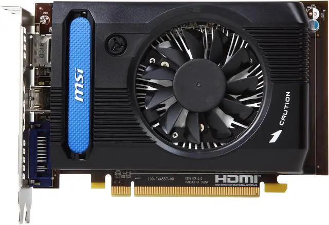 Alt view image 3 of 5 - MSI Radeon HD 7730 1GB GDDR5 PCI Express 3.0 x16 CrossFireX Support Graphics Card R7730-1GD5