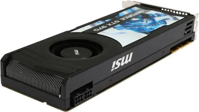 Alt view image 5 of 6 - MSI GeForce GTX 970 4GB OC DirectX 12 VR READY Video Card