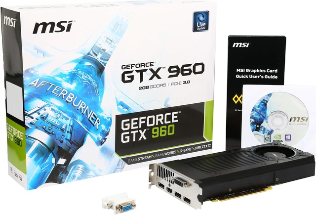 Open Box: MSI GeForce GTX 960 Graphics Card GTX 960 2GD5 - Newegg.com