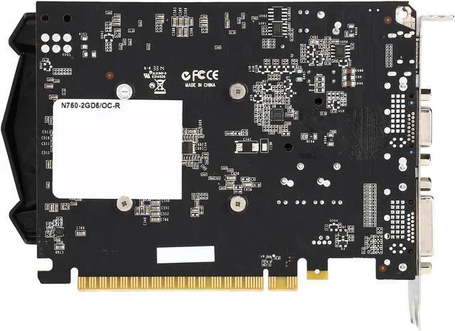 Alt view image 4 of 5 - MSI N750-2GD5/OC-R GeForce GTX 750 2GB 128-Bit GDDR5 PCI Express 3.0 x16 HDCP Ready Video Card Certified Refurbished
