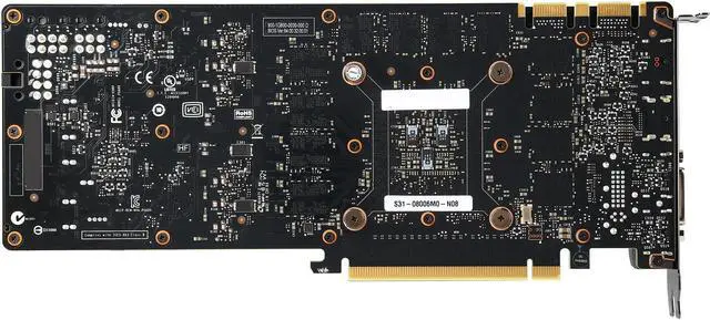 Alt view image 4 of 6 - MSI GeForce GTX 980 Ti 6GB GDDR5 PCI Express 3.0 SLI Support ATX Graphics Card GTX 980Ti 6GD5