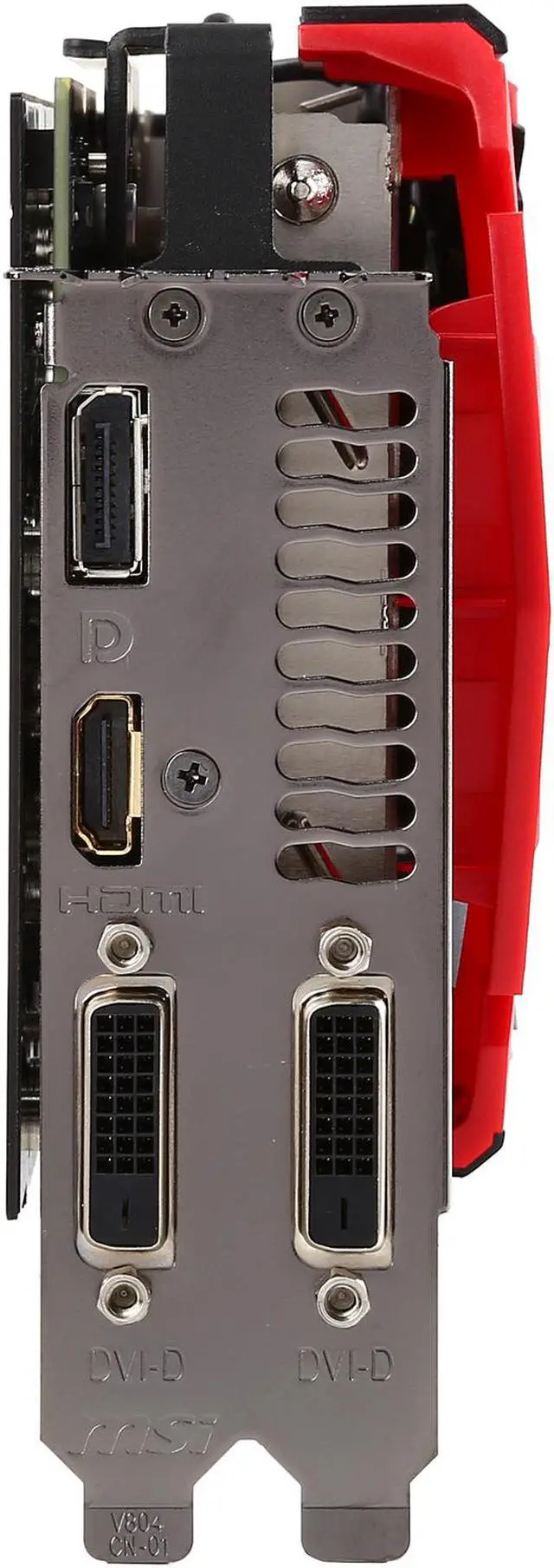 Alt view image 2 of 6 - MSI VIDEO CARD DOES NOT COME WITH CD OR USER'S MANUAL! Radeon R9 390X 8GB GDDR5 PCI Express 3.0 CrossFireX Support ATX Graphics Card R9 390X GAMING 8G