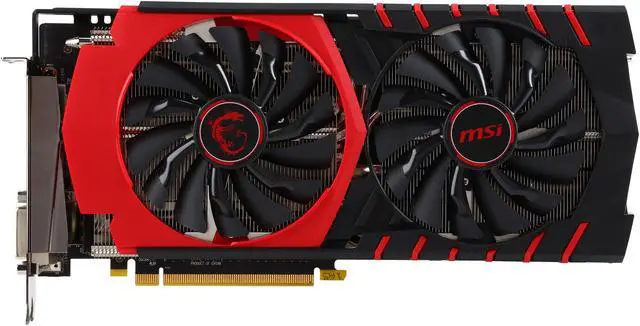 Alt view image 3 of 6 - MSI VIDEO CARD DOES NOT COME WITH CD OR USER'S MANUAL! Radeon R9 390X 8GB GDDR5 PCI Express 3.0 CrossFireX Support ATX Graphics Card R9 390X GAMING 8G