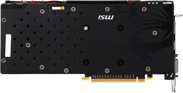 Alt view image 4 of 6 - MSI VIDEO CARD DOES NOT COME WITH CD OR USER'S MANUAL! Radeon R9 390X 8GB GDDR5 PCI Express 3.0 CrossFireX Support ATX Graphics Card R9 390X GAMING 8G