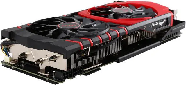 Alt view image 5 of 6 - MSI VIDEO CARD DOES NOT COME WITH CD OR USER'S MANUAL! Radeon R9 390X 8GB GDDR5 PCI Express 3.0 CrossFireX Support ATX Graphics Card R9 390X GAMING 8G