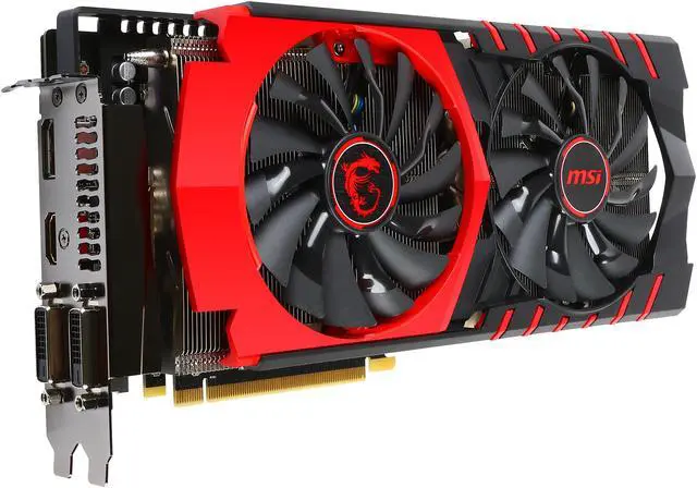 Alt view image 3 of 7 - MSI Radeon R9 390X 8GB GDDR5 CrossFireX Support ATX Graphics Card R9 390X GAMING 8G LE