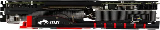 Alt view image 5 of 7 - MSI Radeon R9 390X 8GB GDDR5 CrossFireX Support ATX Graphics Card R9 390X GAMING 8G LE